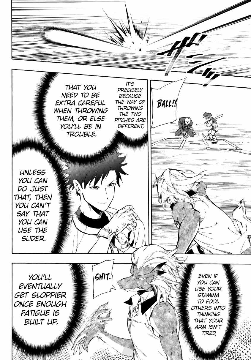 In Another World where Baseball is War, a High School Ace Player will Save a Weak Nation Chapter 18 9